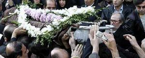 پيكر عطا جنگوك از مقابل تالار وحدت تشييع شد