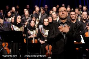 گزارش تصویری از متن و حاشیه‌های اجرای ارکستر ملی ایران - 2