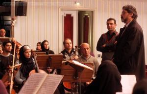 گزارشی از تمرین ارکستر ملی ایران در حضور اعضای شورای فنی