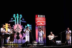 گزارش تصویری از اجرای پرشور گروه موسیقی لیان در جشنواره