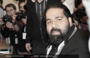 گزارش تصویری از حضور رضا صادقی در سینمای رسانه های جشنواره فجر  برای اکران فیلم «بی خداحافظی» 