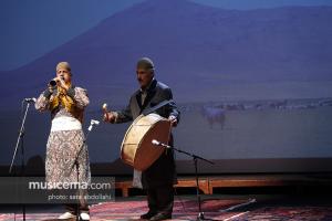اجرای موسیقی لکی سیمره و ایلام در فستیوال آینه دار - 26 تیر 1395