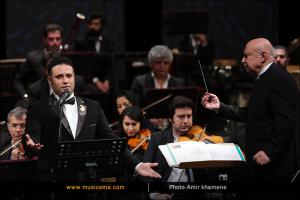 اجرای ارکستر ملی ایران به رهبری فرهاد فخرالدینی - بهمن 1394 (جشنواره موسیقی فجر)
