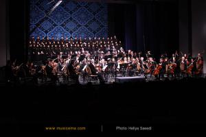 اجرای ارکستر ملی به رهبری لوریس چکناواریان - بهمن 1394 (جشنواره موسیقی فجر)