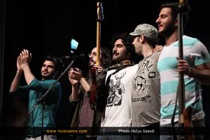 اجرای گروه کامنت در سومین هفته موسیقی تلفیقی تهران - 25 اردیبهشت 1395