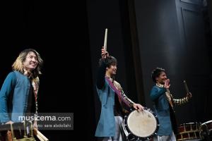 کنسرت گروه کوبه ای ژاپن در جشنواره موسیقی فجر - 29 دی 1395