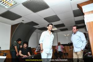 تمرین شهاب رمضان و گروهش برای کنسرت خرداد 1394