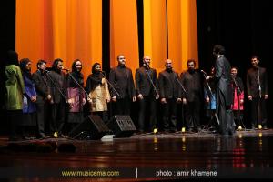 کنسرت گروه آوازی تهران - (جشنواره رنگ موسیقی - خرداد 1393)