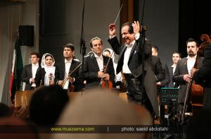 اجرای نیمه رسمی ارکستر سمفونیک تهران - اسفند 1393